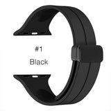 Sport Band for Apple Watch 38/40/41mm & 42/44/45/46/49/Ultra Silicone Adjustable