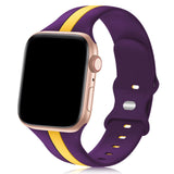 Sport Band for Apple Watch 38/40/41 & 42/44/45/46/49/Ultra Silicone Adjustable