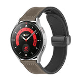 Leather Band Magnetic Clasp for Samsung Galaxy Watch Adjustable Premium Leather