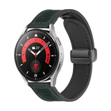 Leather Band Magnetic Clasp for Samsung Galaxy Watch Adjustable Premium Leather