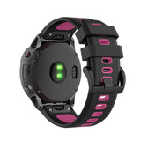 Silicone Band for Garmin Fenix 7X/5x GPS/6X GPS 26mm Multi Colors