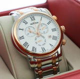 GEOVANI Swiss 45mm Stainless Steel & PVD Gold Chronograph Watch 5ATM GOC555