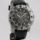 Mercury Swiss 44mm Stainless Steel Quartz Chronograph Watch 5ATM  ME10225