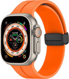 Sport Band for Apple Watch 38/40/41mm & 42/44/45/46/49/Ultra Silicone Adjustable