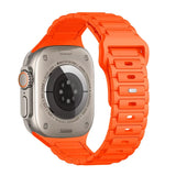 24 Colors • Breathable Adjustable Silicone Sport Band for Apple Watch All Series
