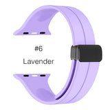Sport Band for Apple Watch 38/40/41mm & 42/44/45/46/49/Ultra Silicone Adjustable