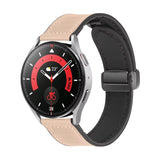Leather Band Magnetic Clasp for Samsung Galaxy Watch Adjustable Premium Leather