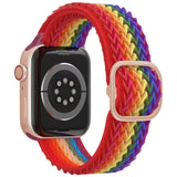Breathable Adjustable Silicone Sport Band for Apple Watch All Series 16 Colors