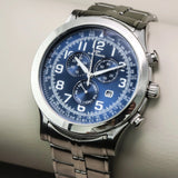 Murex Swiss 45mm Chronograph Watch Stainless Steel Quartz 5 ATM• MUC533
