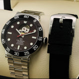 SUPREMO • Open Heart • Automatic Swiss Watch • Murex • Stainless Steel 43.8mm
