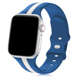 Sport Band for Apple Watch 38/40/41 & 42/44/45/46/49/Ultra Silicone Adjustable