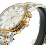 GEOVANI Swiss 45mm Stainless Steel & PVD Gold Chronograph Watch 5ATM GOC555