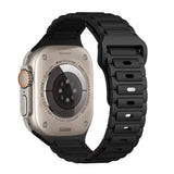 24 Colors • Breathable Adjustable Silicone Sport Band for Apple Watch All Series