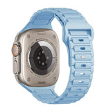 24 Colors • Breathable Adjustable Silicone Sport Band for Apple Watch All Series
