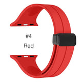 Sport Band for Apple Watch 38/40/41mm & 42/44/45/46/49/Ultra Silicone Adjustable