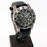 Mercury Swiss 44mm Stainless Steel Quartz Chronograph Watch 5ATM ME10225