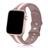 Sport Band for Apple Watch 38/40/41 & 42/44/45/46/49/Ultra Silicone Adjustable