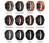 Soft Stretch Nylon Loop Band Apple Watch Series Compatible 38 40 41 42 44 45 46