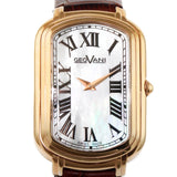 Geovani Swiss 31x42mm Stainless Steel & PVD Gold Quartz Watch 3ATM GOB504