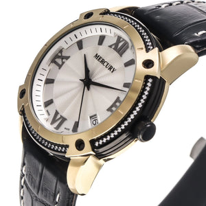 Mercury Swiss Watch Stainless Steel Quartz 38.5mm 10ATM ME10240