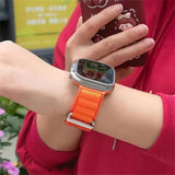 Fashion Band for Apple Watch 38/40/41mm & 42/44/45/46/49/Ultra Nylon Adjustable