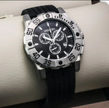 Mercury Swiss 44mm Stainless Steel Quartz Chronograph Watch 5ATM ME10225