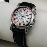 Murex Swiss Chronograph Watch Stainless Steel Quartz 43.5x39mm 3ATM ISC680