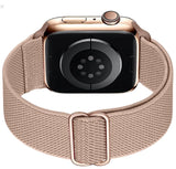 Soft Stretch Nylon Loop Band Apple Watch Series Compatible 38 40 41 42 44 45 46