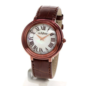Geovani Swiss 41mm Stainless Steel Watch Mother Of Pearl Dial 3ATM GOB503