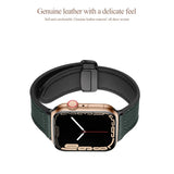 Leather Band Magentic Clasp for Apple Watch 38/40/41  & 42/44/45/46/49/Ultra