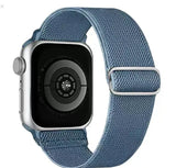 Soft Stretch Nylon Loop Band Apple Watch Series Compatible 38 40 41 42 44 45 46