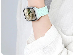 24 Colors • Breathable Adjustable Silicone Sport Band for Apple Watch All Series