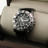 Mercury Swiss 44mm Stainless Steel Quartz Chronograph Watch 5ATM ME10225