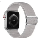 Soft Stretch Nylon Loop Band Apple Watch Series Compatible 38 40 41 42 44 45 46