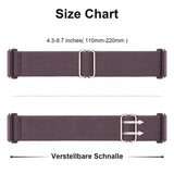 Soft Stretch Nylon Loop Band Apple Watch Series Compatible 38 40 41 42 44 45 46