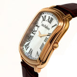 Geovani Swiss 31x42mm Stainless Steel & PVD Gold Quartz Watch 3ATM GOB504