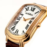 Geovani Swiss 31x42mm Stainless Steel & PVD Gold Quartz Watch 3ATM GOB504