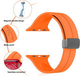 Sport Band for Apple Watch 38/40/41mm & 42/44/45/46/49/Ultra Silicone Adjustable