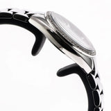 Optima Swiss Watch 32mm Stainless Steel Quartz Zircon Bezel Set 5ATM OSL446
