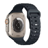 24 Colors • Breathable Adjustable Silicone Sport Band for Apple Watch All Series