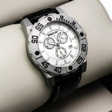 Mercury Swiss 44mm Stainless Steel Quartz Chronograph Watch 5ATM  ME10225