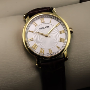 MERCURY - Swiss Watch - ME385-GL-1
 Quartz
 36 mm ME385 50m (5 ATM, 169 ft)