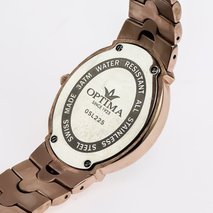 Optima - Swiss Made Watch - OSL225-RR-3
 Quartz
 30 mm OSL225 30 m (3 ATM / 100 ft)