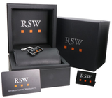 RSW - Swiss Watch - RSW9200-GG-1
 Swiss made ETA Quartz 32.80 mm x 38.35 mm RSW9200  30m (3ATM / 100ft)