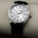 Mercury - Swiss Watch - ME455-SL-1
 Swiss Chronograph Quartz 45 mm ME455 50m (5 ATM, 169 ft)
