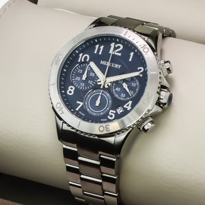 Mercury - Swiss Chronograph - ME390-SS-9
 Swiss Chronograph Quartz 46 mm ME390 50m (5 ATM, 169 ft)