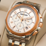 MERCURY - Swiss Chronograph - ME350-SR-1 - No Reserve Price - Men - 2011-present Swiss Chronograph Quartz 45mm ME350 50m (5 ATM, 169 ft)