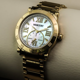 Mercury - Swiss Watch - ME255-GG-7 Swiss Quartz 36 mm ME255 50m (5 ATM, 169 ft)