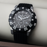 Mercury - Swiss Chronograph - ME10225-SBX-2 
  Swiss Chronograph Quartz 44mm. ME10225 50m (5 ATM, 169 ft)