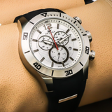 Optima - Swiss Chronograph - OSC382-SX-1 
  Chronograph Swiss Quartz 46.2mm OSC382 50 m (5 ATM / 169 ft)